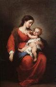 Bartolome Esteban Murillo Virgin and Child oil painting artist